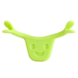 New Smile Corrector Silicone Anti Wrinkle Tool Thin Face Oral Exercise Maker Lip Trainer Big Mouth Toy For Cheek Jaw New
