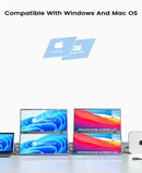 2025 15.6 Dual Screen 1920*1080P 60Hz Touch/Non-Touch Portable Monitor IPS Low Blue Light Eye Protection 360° Folding Drive-free