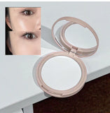 QIBEST Multipurpose Makeup Set 4pc Double Head Lip Glaze, Face Pressed Powder,Blusher,Eyeshadow, Eyebrow Pencil,Eyeliner,Lip Oil