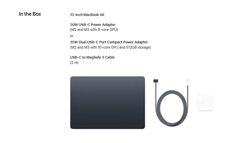 2022 MacBook Air M2 13Inch 8-core CPU 10-core GPU 256G/512G/1TB SSD 16G/24G/36G RAM.