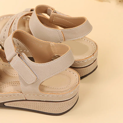 Sandalias de verano para mujer, sandalias romanas vintage, zapatos de playa antideslizantes a la moda para mujer, zapatos de punta abierta para caminar para mujer, zapatos para mujeres