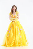 Halloween Costume Belle Princess Dress Adult Beauty and Beast Anime Belle Dress Cosplay Performance Women Birthday Gifts