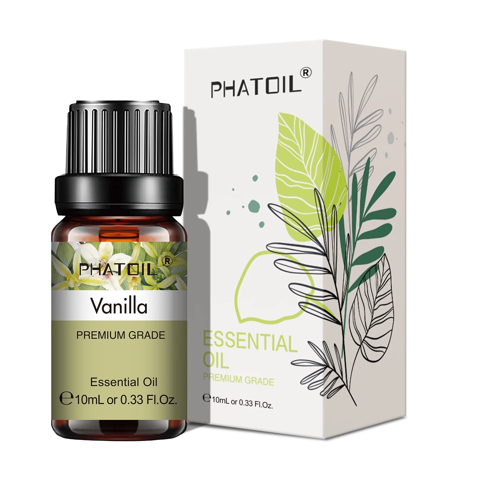 Óleo Essencial de Lavanda 10ml – Puro e Natural para Difusor e Umidificador (Aromaterapia) – Também disponível em aromas de Jasmim e Baunilha – Ideal para velas e sabonetes artesanais