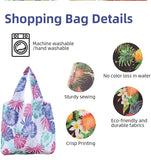 Folding Shopping Bag Large Capacity Environmental Protection Portable Handbag Supermarket Toy Storage Bags Travel Grocery Bag