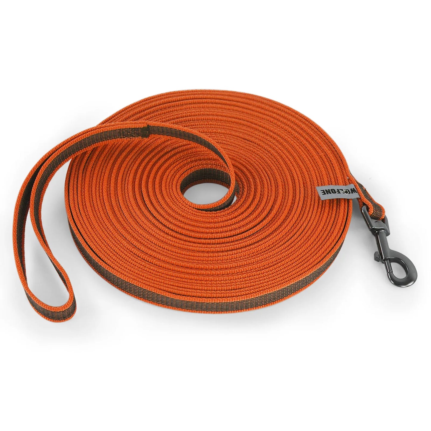 Correa para perros de látex, seda, mediana y pequeña, larga, de 1,5 m, 5 m, 3 m y 15 m, fácil y práctica para entrenamiento, correa para perros grande de dos colores, 10 metros.