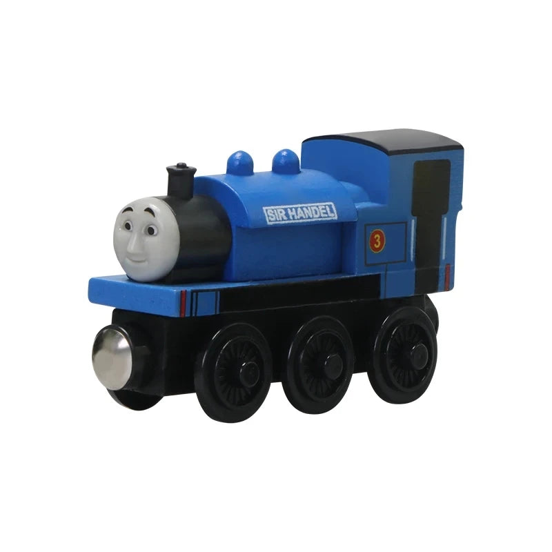 Thomas And Friends Wooden Trains Magnetic Connectable Track Trains Toys Handel Molley Lady Diesol Oliver Donald Educational Toys