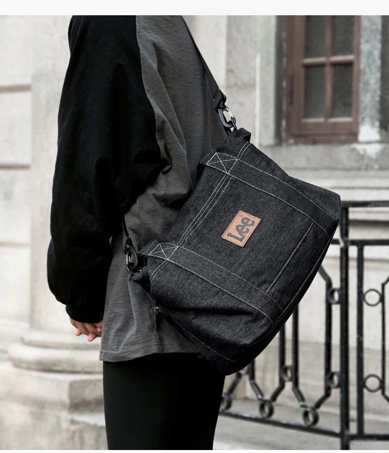 LEE Casual Weekends Overnight Luggage Travel Bag Women Men Waterproof Dry Wet Pockets Duffle Bag Unisex Sport Fitness Gym Bag