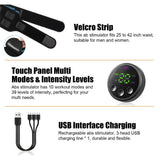 EMS Belt Massage Set Abdominal Fitness Device Intelligent Belt Full Body Muscle Stimulation Trainer USB Charging Version