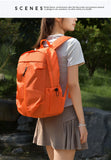 Unisex Foldable Expandable Nylon Backpack Lightweight Casual Large Capacity Multifunctional Outdoor Sports Travel Bag