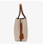 CH Women's Large Capacity Handbag Daily Commuting High-end Versatile PU Material Letter Printed Design Women's Crossbody Bag