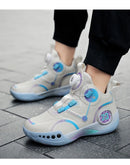 High Designer Basketball Shoes For Men Trend 2024 High Top Sneakers Brand Platform Non-slip Basketball Tennis Men Gym Shoes