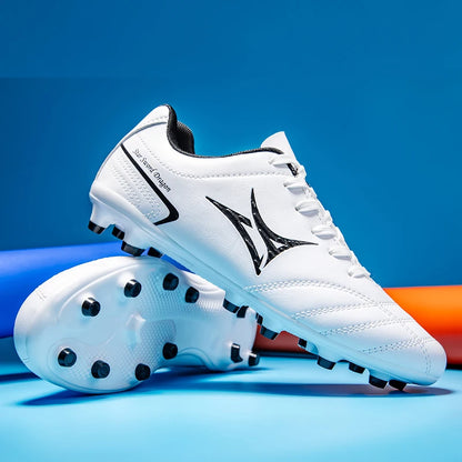 New Men Soccer Shoes Match Sneakers Football Boots Long Spikes Ultralight Breathable Indoor Cleats Training Drop Shipping