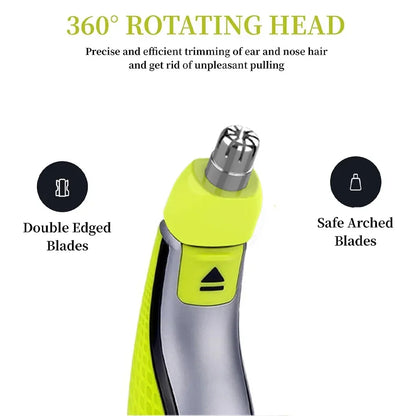 Nose Hair Trimmer Replacement Heads for Philips One Blade QP2520 QP2630 QP2724 QP6510 QP6520 QP6530 Hybrid Electric Shaver