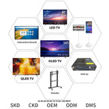 65 Inch MiniLED Oled Qled 4K HD TV 32 43 50 65 75 85 100 Inch 4K Smart Televisions for Hotels and Portable Use