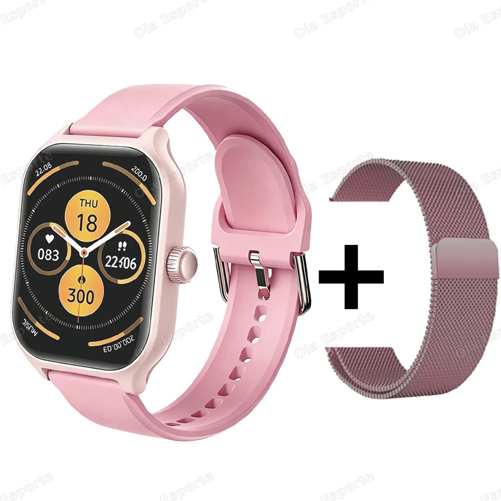 New Smart Watch Bluetooth Call Camera Control Multiple Sports Modes Watches Heart Rate Blood Oxygen Sleep Monitoring Smartwatch