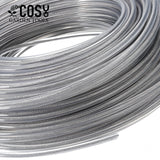 COSY 3mm Steel Wire Nylon Line Brushcutter Trimmer Rope Lawn Mower Cord Wear-resistant Sharp Replacement Garden Tool Accessory