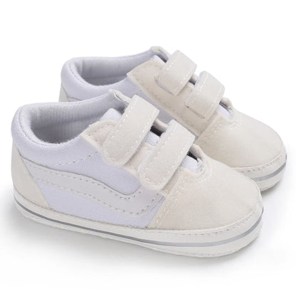 Newborn Baby Canvas Shoes Anti-slip Soft Baby Boy Girl Sneakers Casual Multi-Color Toddler First Walkers Crib Shoes