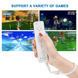 Controllers for Nintendo Wii/Wii U Left/Right 2in1 Motion Plus Controller Wireless Remote Control Gamepad Video Game Accessories