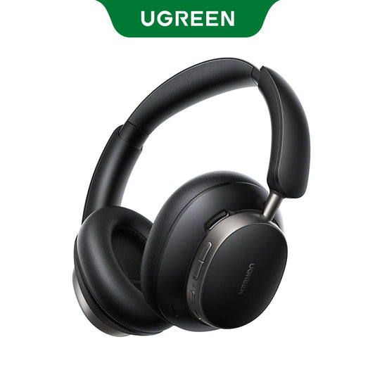 UGREEN Studio Pro 48dB ANC Wireless Over-Ear Bluetooth Headphones, Active Noise Cancellation, Hi-Res LDAC, 120h Playtime