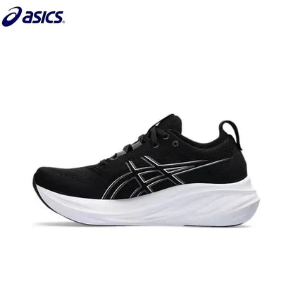 Zapatillas de running originales Asics Nimbus 26 para hombre, de caña baja, con amortiguación, para exteriores, antideslizantes y transpirables.