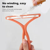Pet Cat Hair Remover Brush Portable Silicone Comb Double-Sided Scraper for Cats Dog Sofa Clothes Home Cleaning Accessories