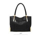 FOXER Genuine Leather Lady's Handbag Elegant Luxury Design Women Shoulder Bag Large Capacity Tote Bag Best Gift for Mom, Wife