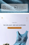 Women Winter Velvet Padded Vest Thermal Underwear Camisole Warm Sling Vest Tops 2-in-1 Built-in Bra Undershirt Intimate