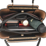 2024 Luxury Women Designer 3 Layers Shoulder Crossbody Bag Ladies Large Capacity Leather Handbags Shopper Brand Messenger Totes