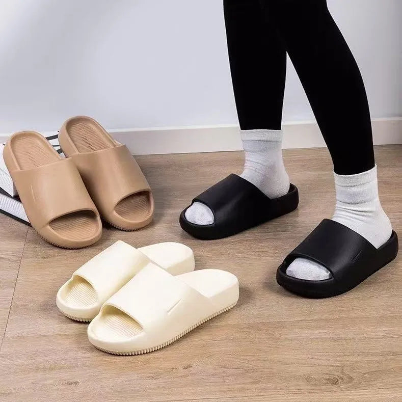 Casual Sporty Summer Slippers Comfortable Versatile EVA Couples Flat Sandals Slip-On Shoes for Men And Women