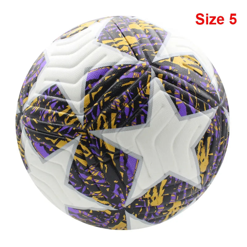 Standard Soccer Ball Professional Outdoor Sports Match Balls Training Seamless Football High Quality PU Material Size 5 Size 4