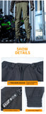SFK New Black Motorcycle Pants Riding Men Equipment Summer Breathable Trousers With CE Protection Armor Wearing Gears Accessories