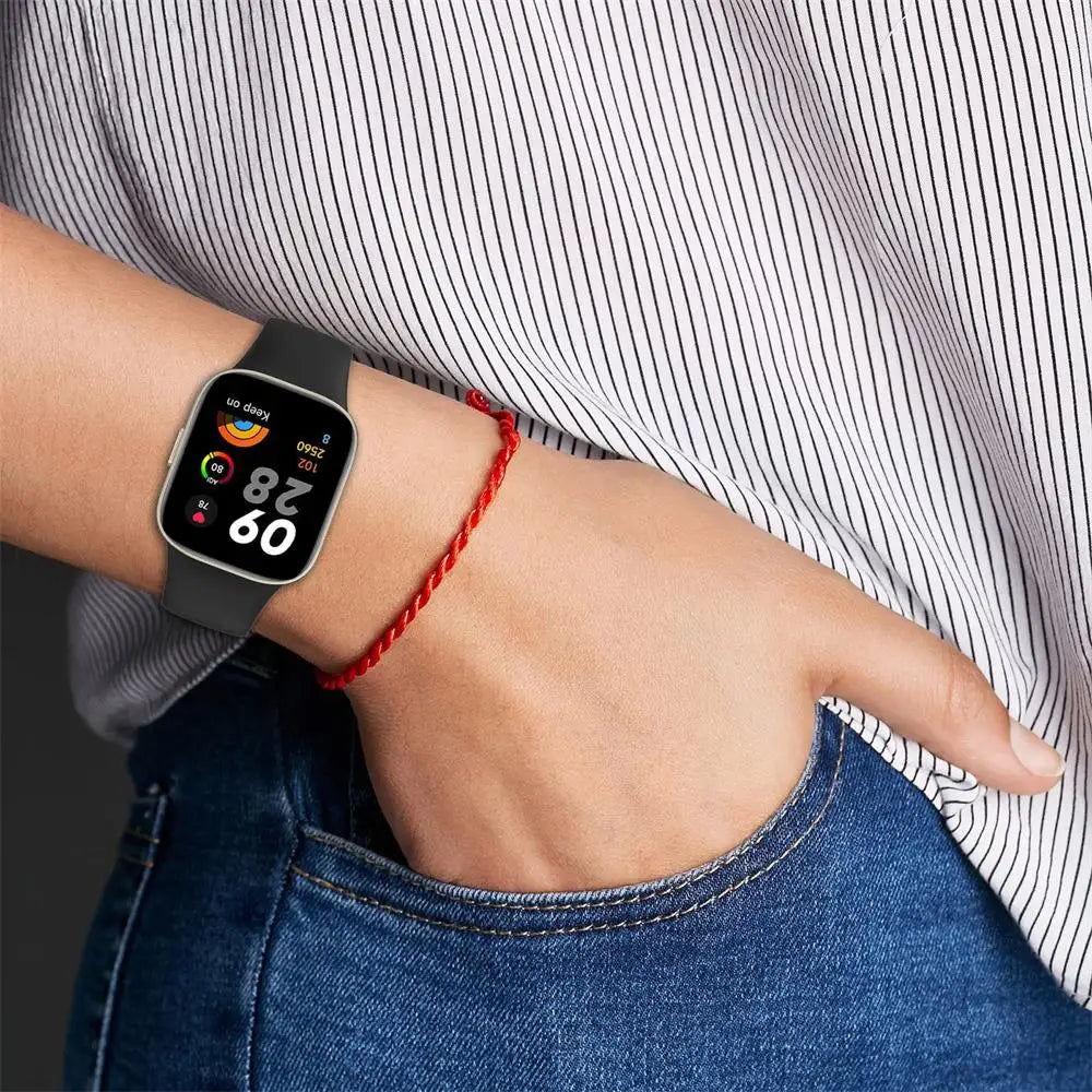 Silicone Band For XiaoMi Redmi Watch 3 Accessories Replacement Wristband Soft sport belt bracelet Correa Mi Watch Lite 3 strap