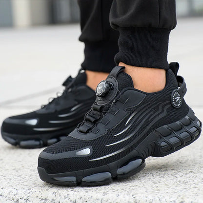 Lightweight Safety Shoes Men Women Work Shoes Steel Toe Cap Working Boots Sneakers Man Women Breathable Shoes Tactical Boots