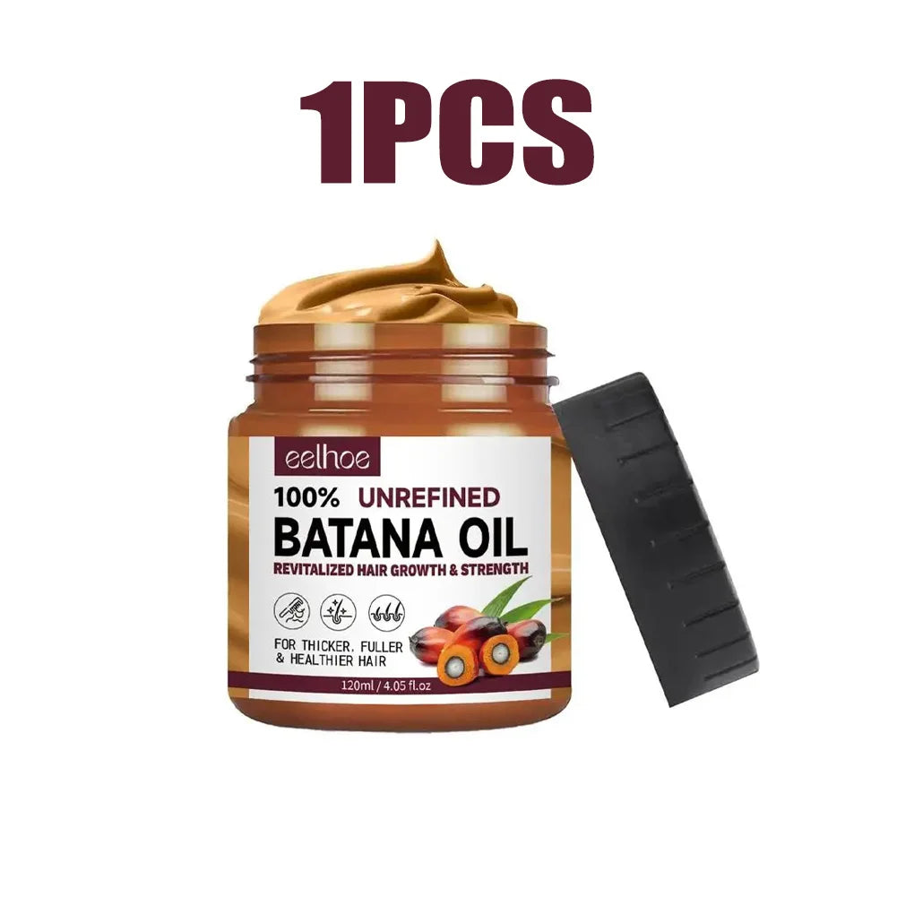Condicionador Capilar de Óleo de Batana 120ml – Natural, Nutritivo, Hidratante e Reparador, Controle de Frizz, Sem Sulfato – Para Cabelos Secos/Danificados