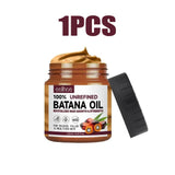 Condicionador Capilar de Óleo de Batana 120ml – Natural, Nutritivo, Hidratante e Reparador, Controle de Frizz, Sem Sulfato – Para Cabelos Secos/Danificados