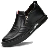 Casual Leather Shoes Men Loafers Trend Brand Business Shoes Autumn Slip-on Flat Men's Sneakers Comfortable Moccasins Zapatos Hombre