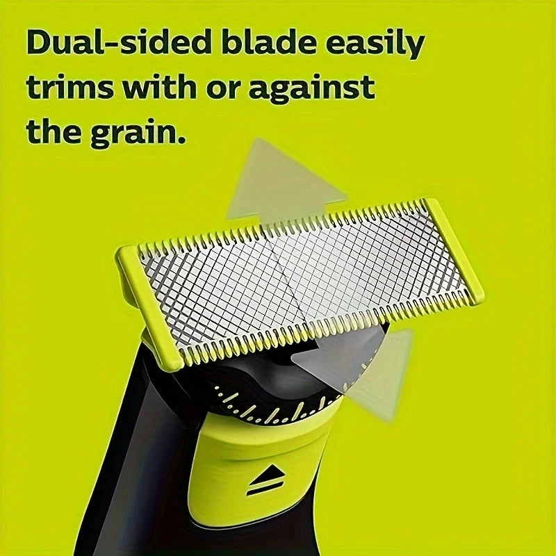 Brangdy Shaver 360 Replacement Blades for Philips One Blade Pro QP2520  QP2630 QP6510 QP6530 Hybrid Electric Beard Trimmer