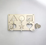 Children Busy Board DIY Educational Training Life Skill Baby Montessori Activity Board Accessories Cognition Toy Games Parts