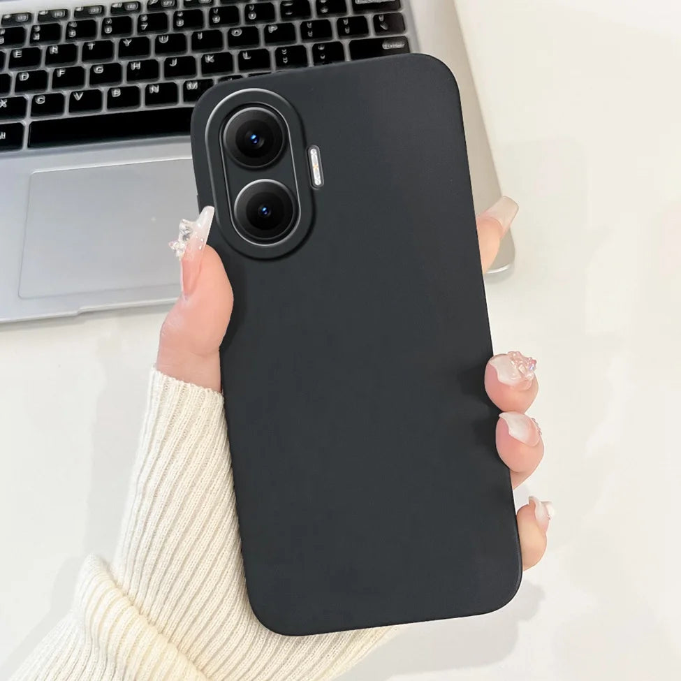 For Xiaomi Poco F7 Phone Cover For Redmi Turbo 4 Pro 5G Case Silicone Cute Cartoon Fashion Luxury Love Shockproof Bumper Funda