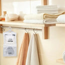 10 pçs absorvedor de umidade pendurado roupas de secagem desumidificador guarda-roupa saco seco dessecante saco de absorção de umidade