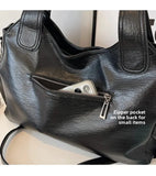 Soft Interior Compartment Shoulder Bags 2026 High Quality Contrasting Colors Bags for Women Fashion Zipper Pu Women's Handbags