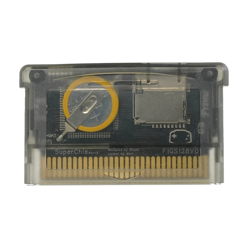 Chiscart SuperChis Prime Game Reader Cart for Nintendo GBA/NDS/GBA SP/GB Player SDRAM Powered by SuperFW NOR Flash