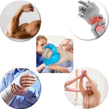 1Pcs Hand Grip Strength Ball, Finger Wrist Flexibility Exerciser Grip Ball, Muscles and Hand Strengthener Exercise for 4 Fingers