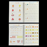 Sank Magic Practice Copybook Pen Preschools Kids Calligraphy English Verison Free Wiping Children Reusable Writing Book