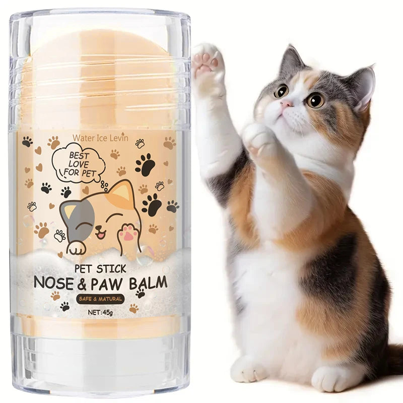 45g Dog Nose and Paw Balm Dog Paw Cream Cats Dogs Paw Protector Cream Pet Feet Moisturizer Pet Cracked Feet Repair Pet Accessories