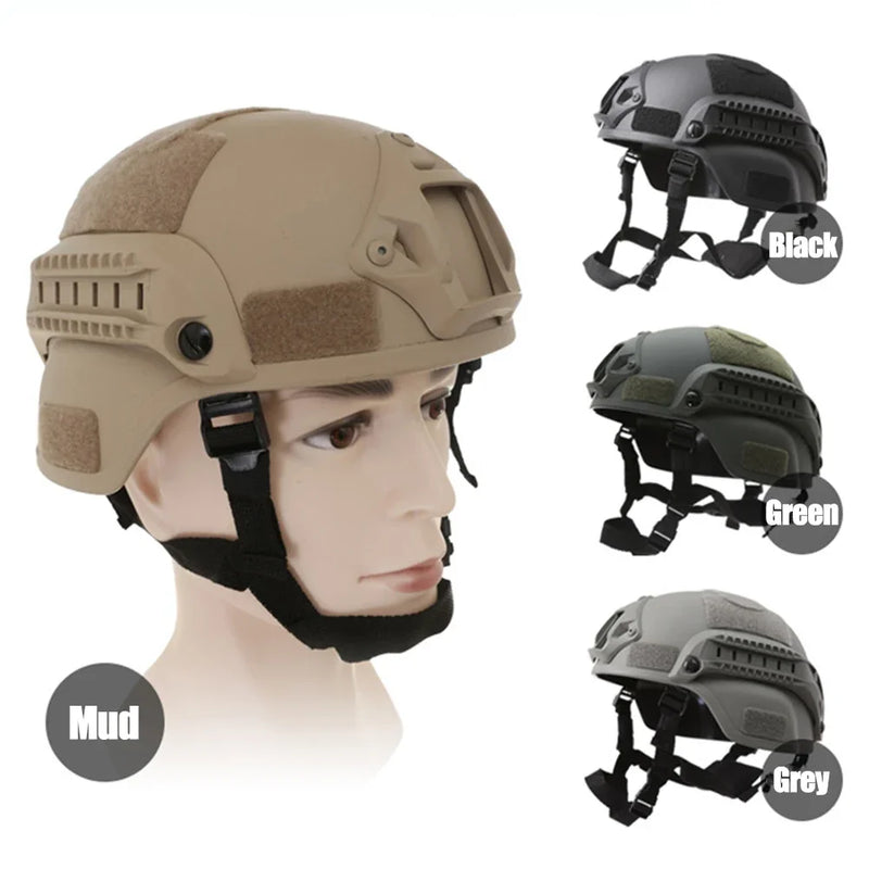 New FAST Helmet Airsoft MH Camouflage Tactical Helmets ABS Sport Outdoor Tactical Helmet