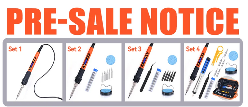 100W Digital Electric Soldering Iron Kit Set Temperature Adjustable 928D Welding Tool Ceramic Heater Soldering Tips Rework