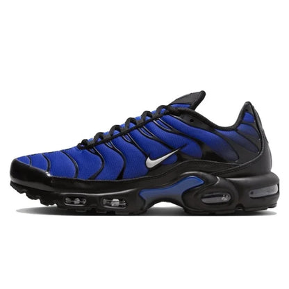 Zapatillas Nike Air Max Plus TN para correr, clásicas, negras triples, para exteriores, para correr, caminar, deportivas, para mujer y hombre.