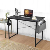 Homfa Desk Computer PC Desk Laptop Table Home Office School  Work Desk Stable with Organizer 100 x 50cm