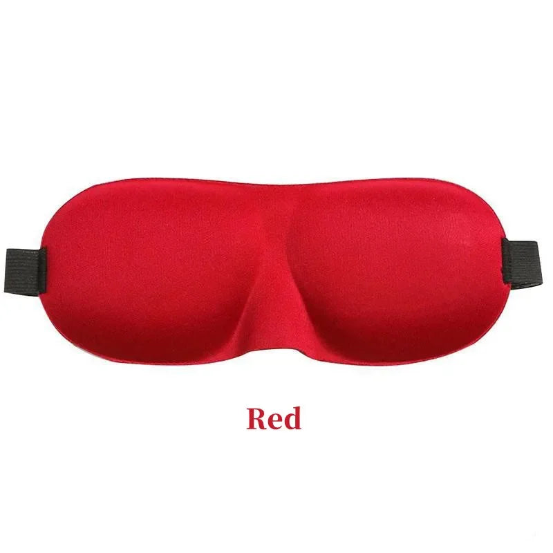 Comfortable Lightweight Eye Cover Soft 3D Contoured Sleeping Mask Breathable Eye Shade for Men and Women Night Travel Rest Aid